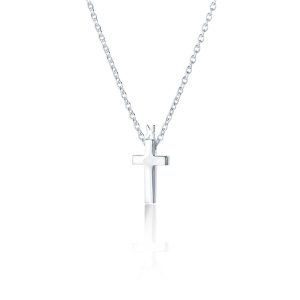 Gynning Jewelry Cross Faith Butterfly Halsband