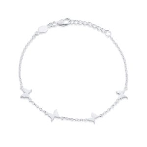 Gynning Jewelry Petite Papillion Armband 4x Fjäril
