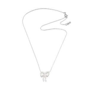 EFVA ATTLING Mini Pearls Bow Necklace