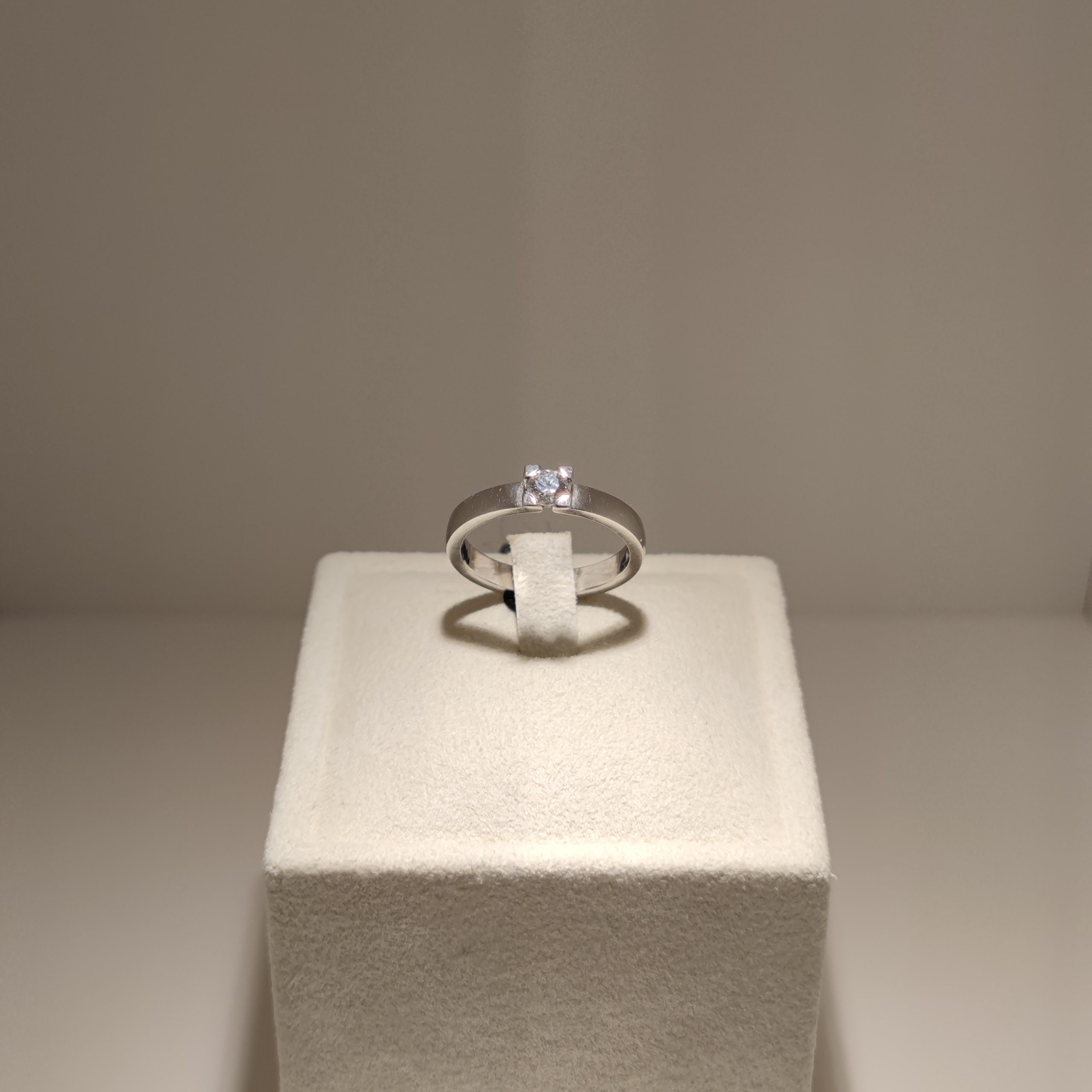Engelbert Solitärring 4 klor (0,25ct)