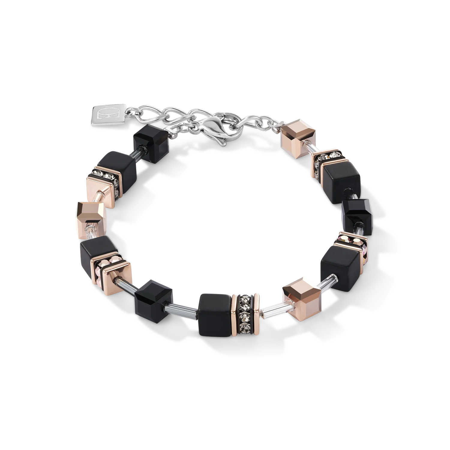COEUR DE LION GeoCUBE Onyx Armband