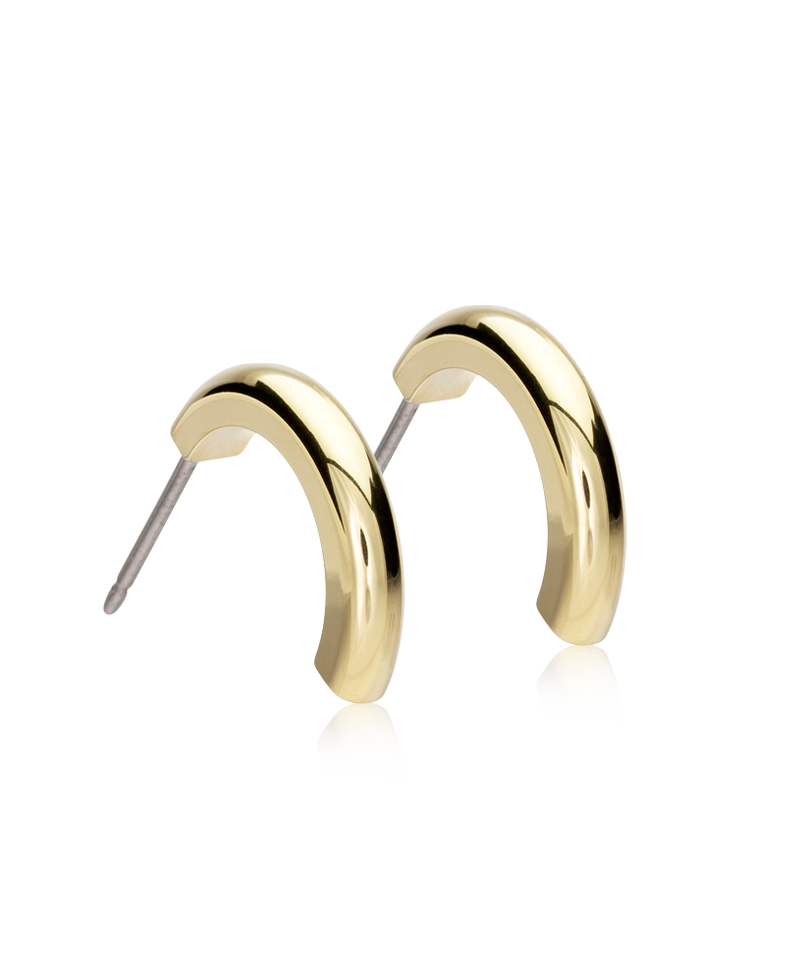 Blomdahl GT Pendant Round Curved 15 mm Örhänge